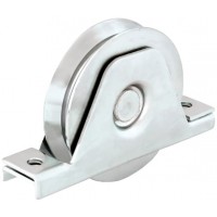 Roda "Y" p/ Aparafusar 1 Rolamento Galvanizada Y1A 100x20mm 203.0043